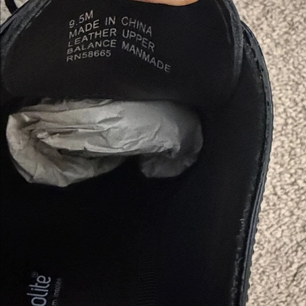 Nordstrom Glossy Black Oxfords